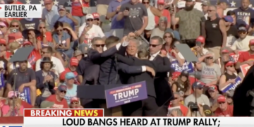 Photographer Appears To Have Captured Images Of Bullet Whipping By Trump’s Head